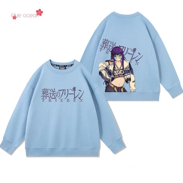 葬送のフリーレン 長袖 アニメ Tシャツ コットン トップス 上着 秋冬服